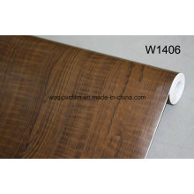 Wholesale Self Adhesive Wood Grain Vinyl Film PVC Wooden Grain Film